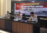 Itwasda Polda Lampung Datangi Polres Tubaba