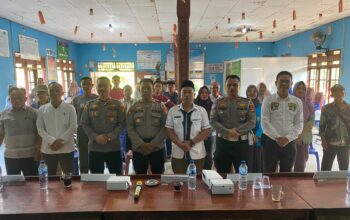 Polres Tubaba Gelar Penyuluhan Hukum Untuk Masyarakat di Tiyuh Panaragan