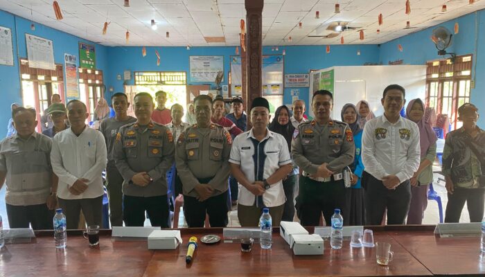 Polres Tubaba Gelar Penyuluhan Hukum Untuk Masyarakat di Tiyuh Panaragan