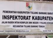 Inspektorat Tubaba Akan Investigasi Dugaan Kebocoran PAD Dari Tiga Pasar Kelurahan Tubaba