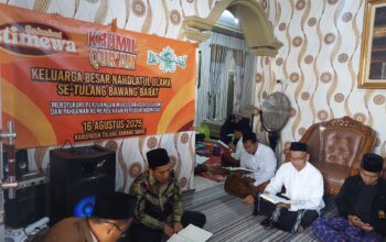 Libatkan 5000 Warga NU, PCNU Tubaba Gelar Khotmil Qur’an Serentak di 500 Titik, Peringati HUT RI ke-80