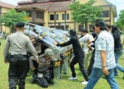 Polres Tubaba Gelar Latihan Dalmas Untuk Tingkatkan Kemampuan dan Profesionalisme