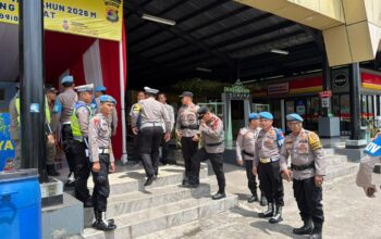 Divpropam Mabes Polri Cek Pos Pelayanan Rest Area KM 215B Trans Tol Sumatera