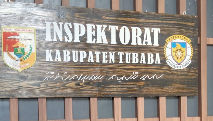 Inspektorat Tubaba Panggil Kepala Tiyuh Tri Tunggal Jaya Imbas Dari Pembangunan Lapen Th2025 Yang Kini Sudah Hancur