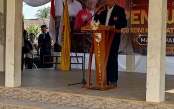 Kodari Kembali Dikukuhkan Sebagai Ketua KONI Tubaba periode 2025-2029