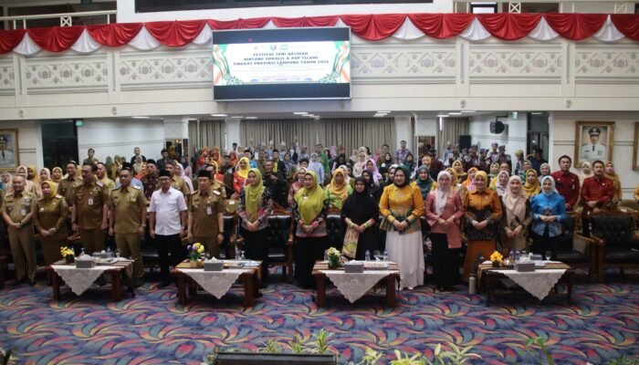 Ketua 1 TP PKK Tubaba Ana Nadirsyah Hadiri Pembukaan Festival LASQI Nusantara Jaya Lampung